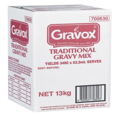 GRAVOX GRAVY TRADITIONAL 13KG