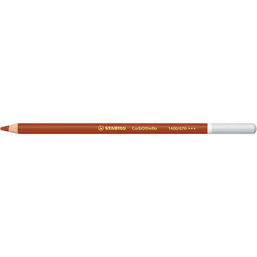 STABILO CARBOTHELLO PASTEL PENCIL BURNT SIENA (BOX OF 12)