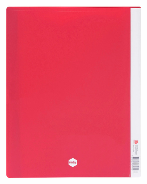 MARBIG NON-REFILLABLE DISPLAY BOOK 40 POCKET RED