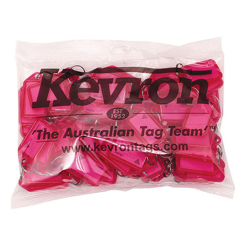 KEVRON ID5 KEYTAGS STRAWBERRY BAG 50