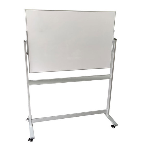 QUARTET PENRITE SLIMLINE MAGNETIC WHITEBOARD PREMIUM MOBILE 1200 X 900MM