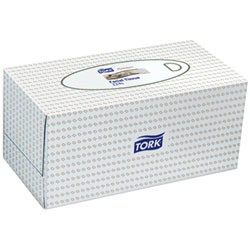 Tork Extra Soft Premium 2 Ply Facial Tissue 224 Sheets, Carton of 24