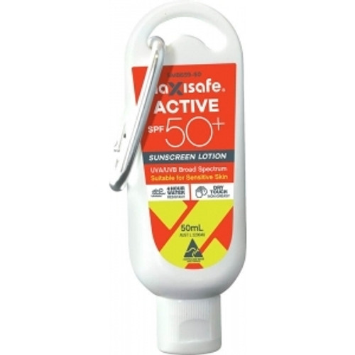 SPF 50+ Suncreen Lotion 50ml with Karabiner