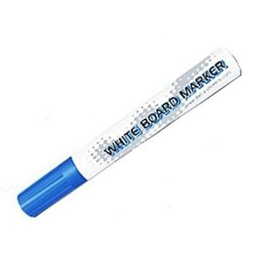 DELI U00130 WHITEBOARD MARKERS Bullet Tip Blue (Each)