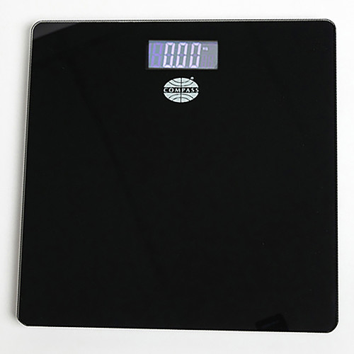 Compass Bathroom Scale Black