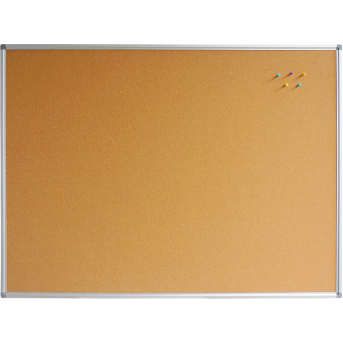 Rapidline Corkboard 1200W x 15D x 1200mmH Aluminium Frame