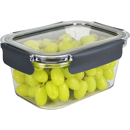 ITALPLAST Snap Lock Food Container 1300mL - Clear, Each