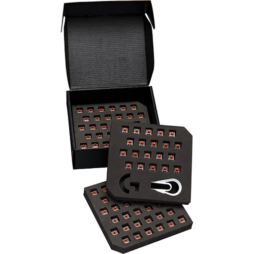 Logitech G Pro X Mechanical Tactile Switch Black Kit of 92