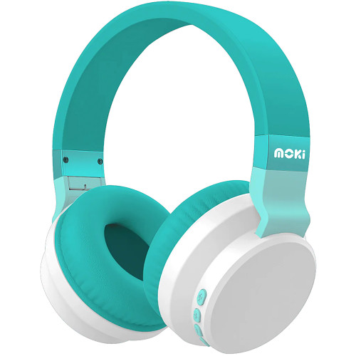 Moki Colourwave Wireless Headphones Seafoam