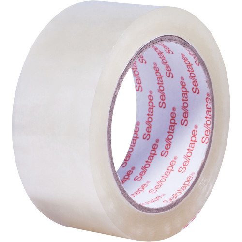Sellotape 767 Hot-Melt Adhesive Packaging Tape 36mmx75m Clear