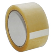 GUSSPAK PACKAGING TAPE RUBBER BASED HEAVY DUTY Clear 30um 48mm x 75mtr 1440 Rolls (40 Cartons)