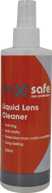 Maxisafe Eyeglass Lens Cleaning Solution With Spray Head - 235mL