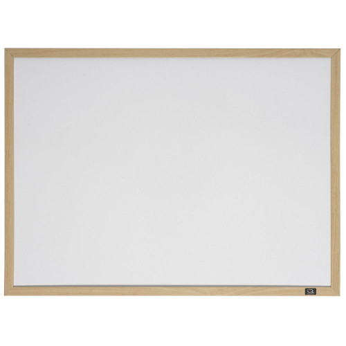 QUARTET OAK FINISH WHITEBOARD 580x890mm QT35-380382Q *** While Stocks Last ***