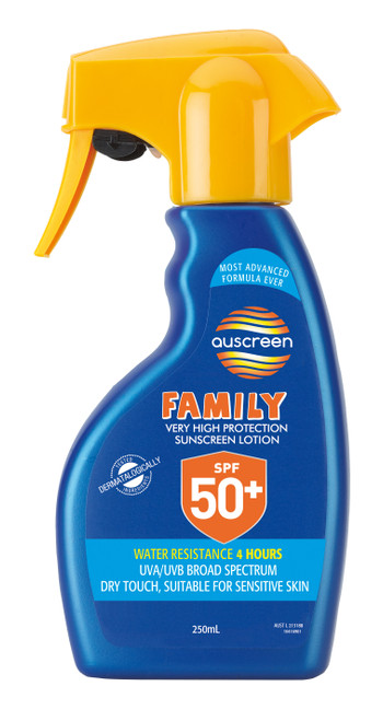 SPF 50+ Sprayable Sun Lotion - 250mL Spray Bottle