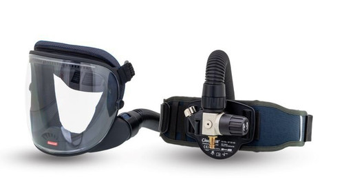 CleanAIR Unimask with Pressure Flow Master PAPR (R720300.01+ R670000+ R710060) with Storage Container