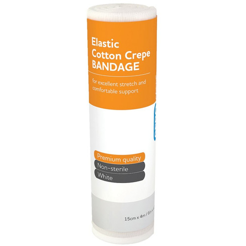 AEROCREPE Elastic Crepe Bandage 15cm x 4M, Each