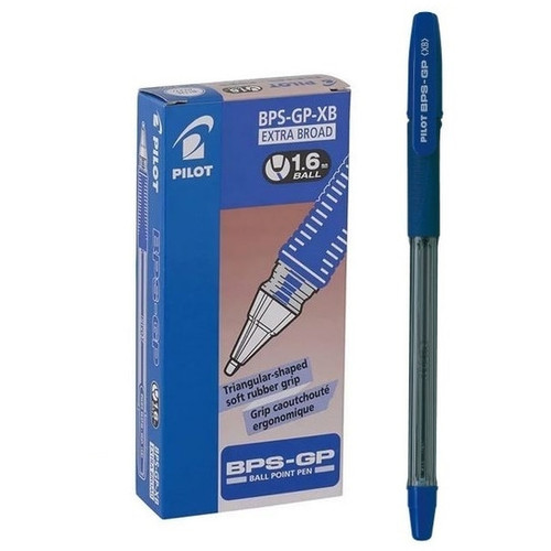 PILOT BROAD BPS-GP-XB BLUE MED PENS GP BOX 12