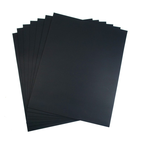 Quill Surface Board 210gsm 510mm x 635mm - Black, Pack of 50 (90033)