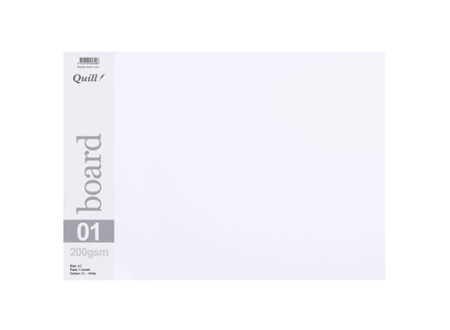 Quill Pasteboard 200gsm A3 - White, Pack of 5 (95340)