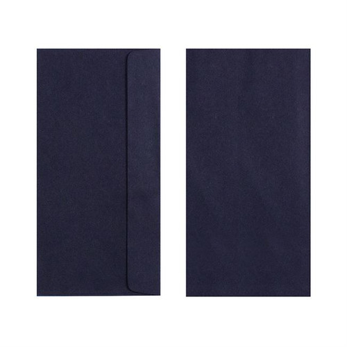 Quill Coloured Envelope 80gsm DL - Black, Pack of 25 (94033)