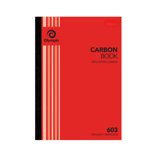 Olympic Carbon Triplicate Feint Ruled No.603 A4mm 100 Leaf (142788)