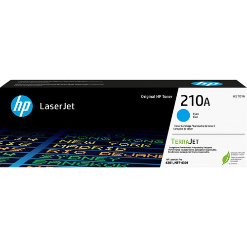 HP 210A CYAN ORIGINAL LASERJET TONER CARTRIDGE 1800PG YIELD (TO SUIT HP COLOUR LASERJET PRO 4203,HP COLOUR LASERJET PRO MFP 4303,HP COLOUR LASERJET PRO 4201DN,HP COLOUR LASERJET PRO MFP 4301,HP COLOUR LASERJET PRO 4301)