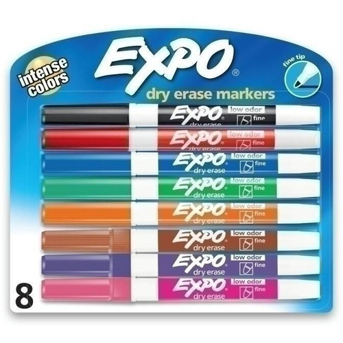 Expo Whiteboard Marker Fashion Pack of 8