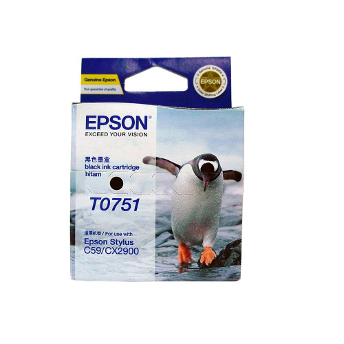 EPSON C13T075190 INK CARTRIDGE Black