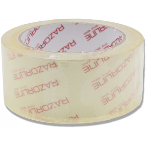 RAZORLINE PACKING TAPE CLEAR 48MM X 75M ROLL