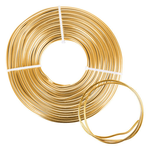 Gold Armature Wire 3mm 25m
