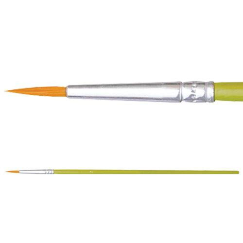 Budget Taklon Round Brushes Pack of 10 - #2