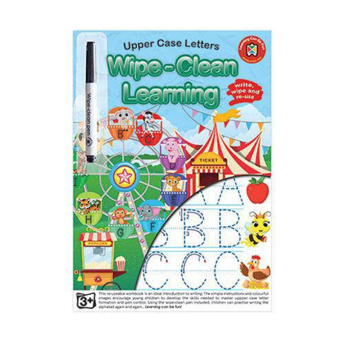 Wipe-Clean Learning - Upper Case Letters