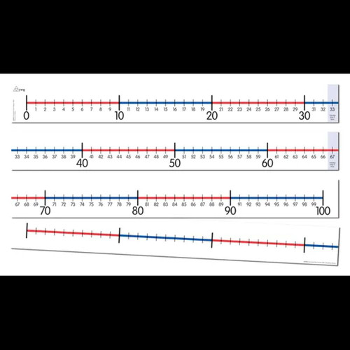 Number Line Strip 0-100