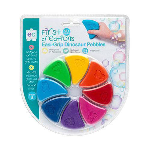 Easi-Grip Dinosaur Pebbles Set of 8