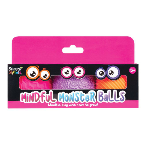 Mindful Monster Balls Pink - Pink