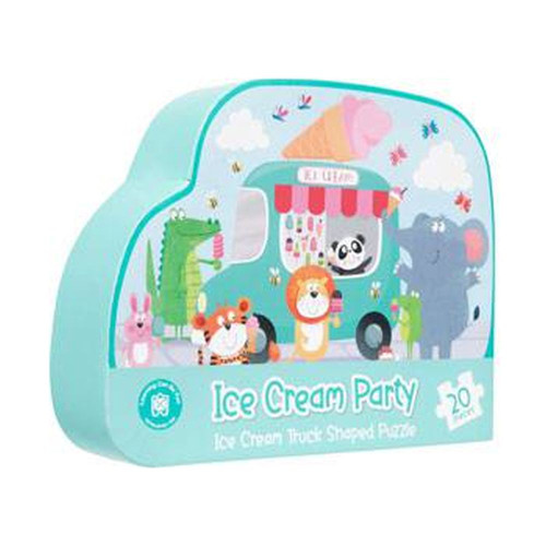 Ice Cream Party Truck Shaped Puzzle