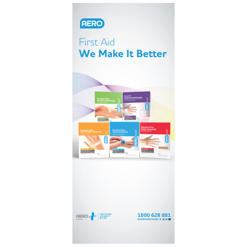 Pullup Banner - First Aid