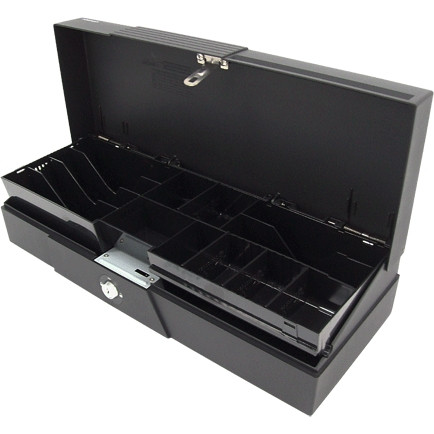 POSIFLEX CR-2225 Black USB Fliptop Drawer