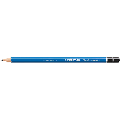 Staedtler 100 Mars Lumograph Pencils - B, Each