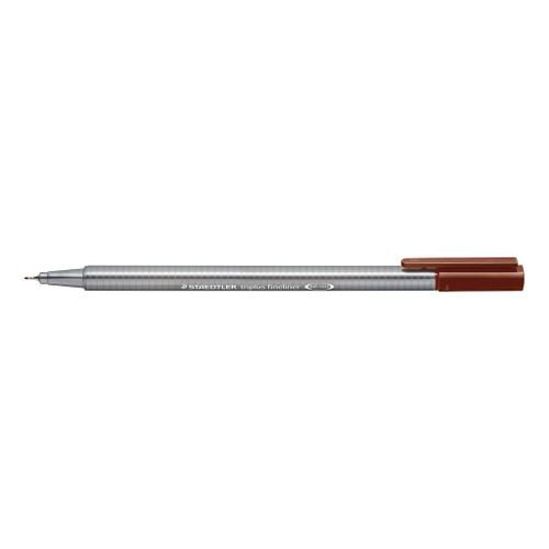 Staedtler 334 Triplus Fineliner - Brown, Each