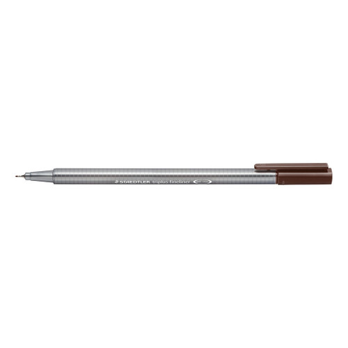 Staedtler 334 Triplus Fineliner - Tobacco Brown, Each