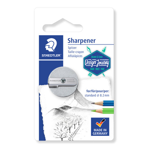 Staedtler 510 Design Journey Metal Double Hole Sharpener - Carded