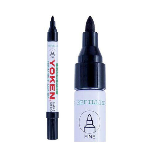 Yoken Markers Bullet Black 12's