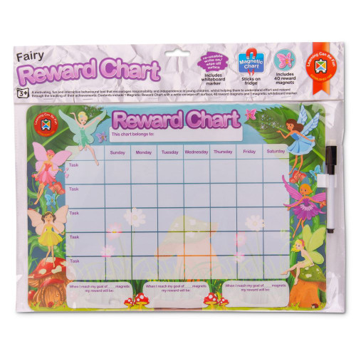 REWARD CHART FAIRY LCBF 390X270MM MAGNETIC