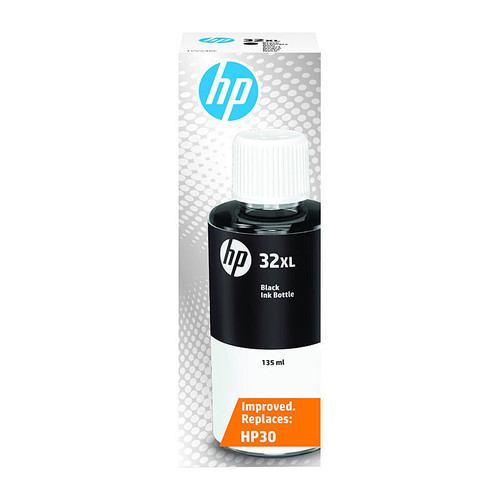 HP #32XL Bk Ink Bottle (1VV24AA)