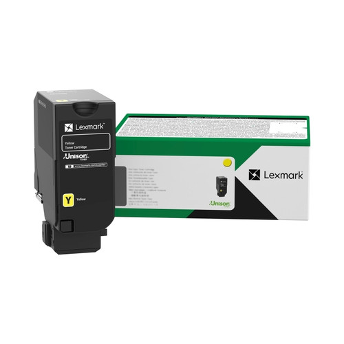 Lexmark 81C1XY0 Extra High Yield Yellow Toner Cartridge