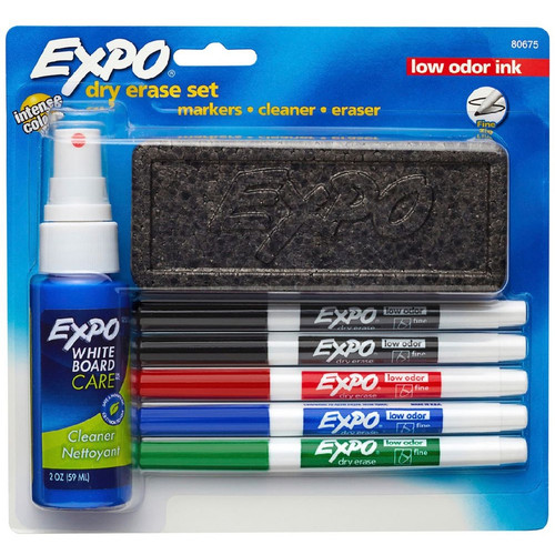 Expo Dry Erase Whiteboard Marker Fine Starter Set - 7 Pack