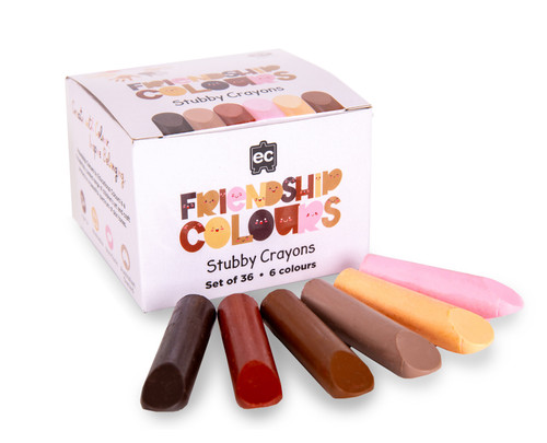 Friendship Colours Stubbies Crayons