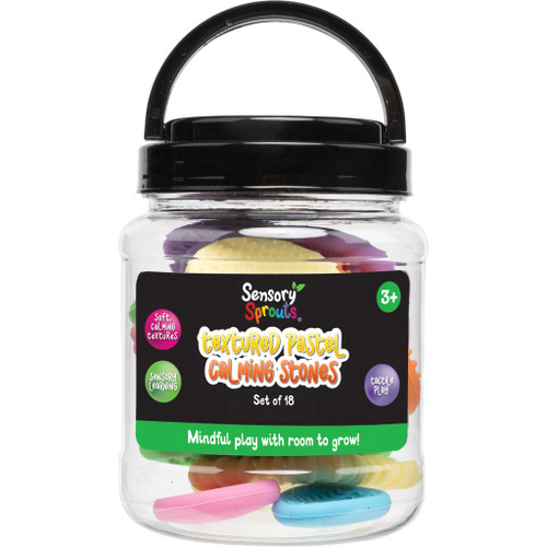 Textured Pastel Calming Stones Set