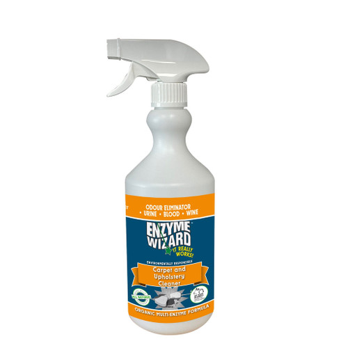 Enzyme Wizard Carpet and Upholstery Cleaner - Empty Bottle - 750ml, Each